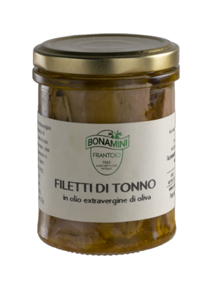 Tonijn filets in Extra Vierge olijfolie