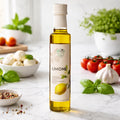 Olijfolie met citroen (limone) extra vierge 250 ml – Bonamini in keuken/sfeerfoto