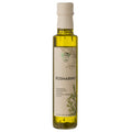 Olijfolie met rozemarijn (rosmarino) extra vierge 250 ml – Bonamini frontlabel (detail)
