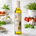 Olijfolie met truffel (tartufo) extra vierge 250 ml – Bonamini in keuken/sfeerfoto